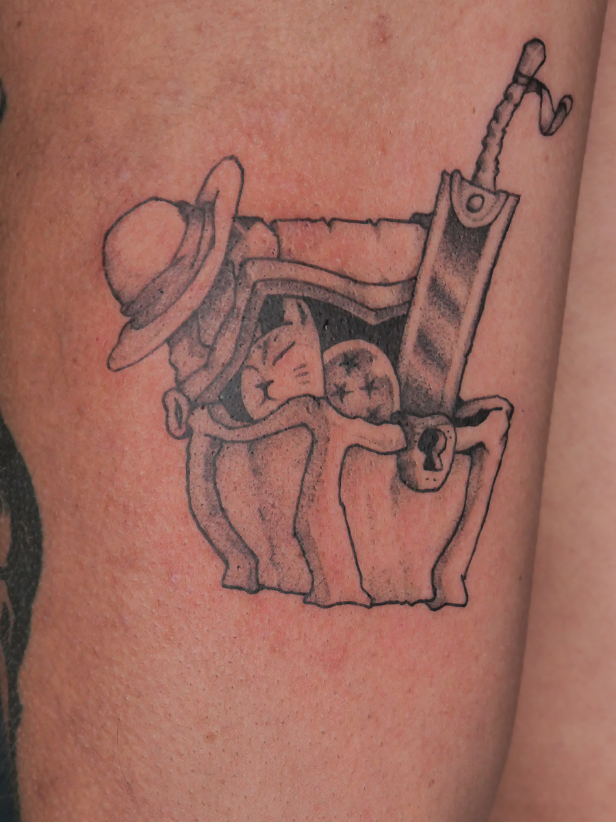 Tatouage personnage / Pinochio